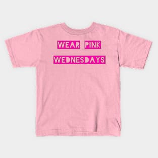 Pink Wednesdays Kids T-Shirt